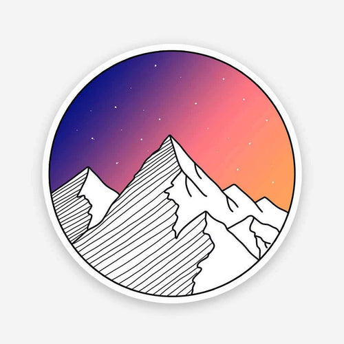 Towards the hill sticker - Stickers | STICK IT UP