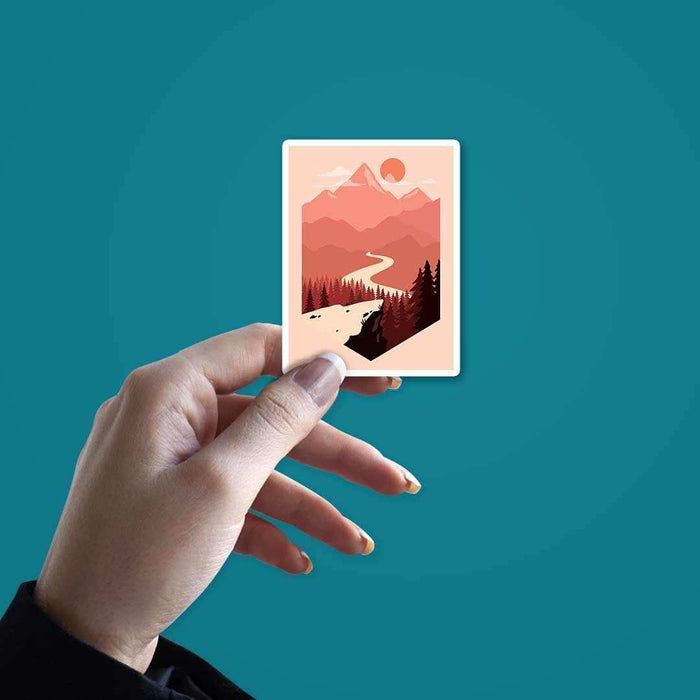 Towards the Sunset Sticker - Stickers | STICK IT UP