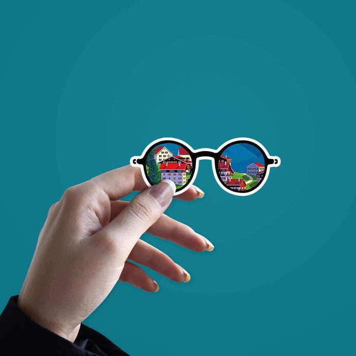 Travel Glasses sticker - Stickers | STICK IT UP