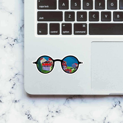 Travel Glasses sticker - Stickers | STICK IT UP