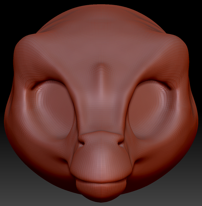 True Kemono Baryonyx Head Base