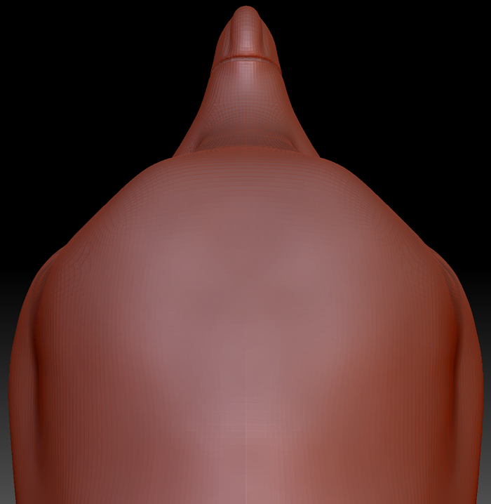 True Kemono Bearded Vulture Head Base