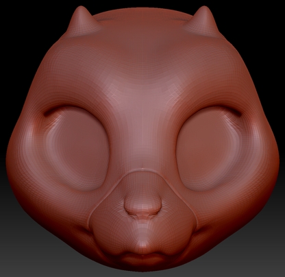 True Kemono Birdcat Head Base