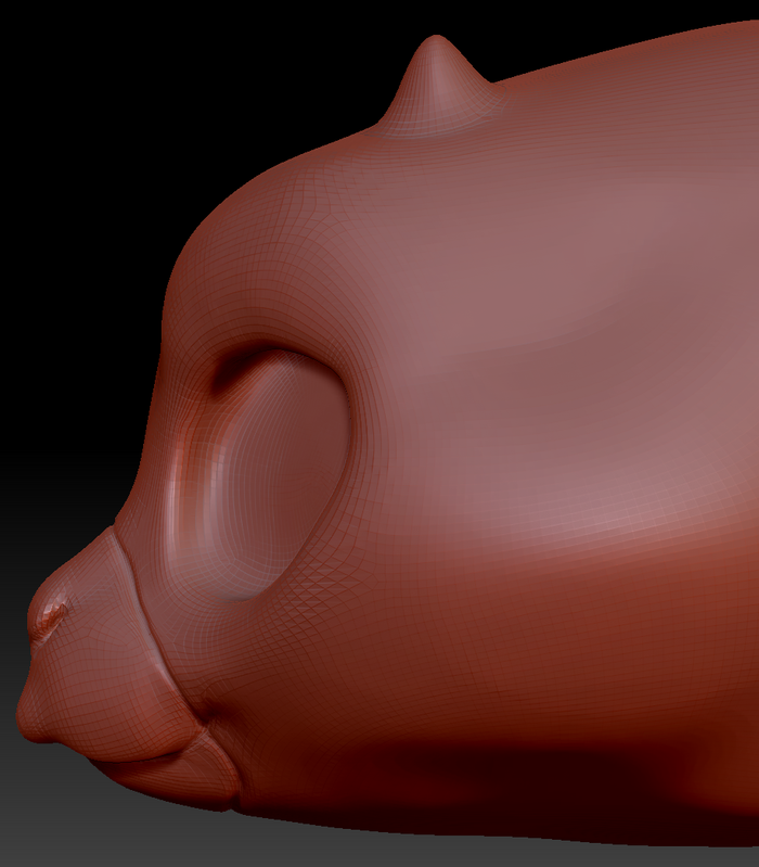 True Kemono Birdcat Head Base