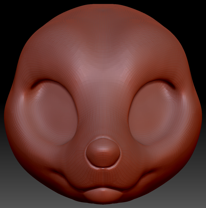 True Kemono Black Bear Head Base