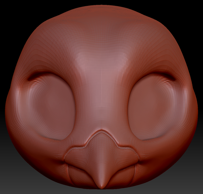 True Kemono Blue Jay Head Base