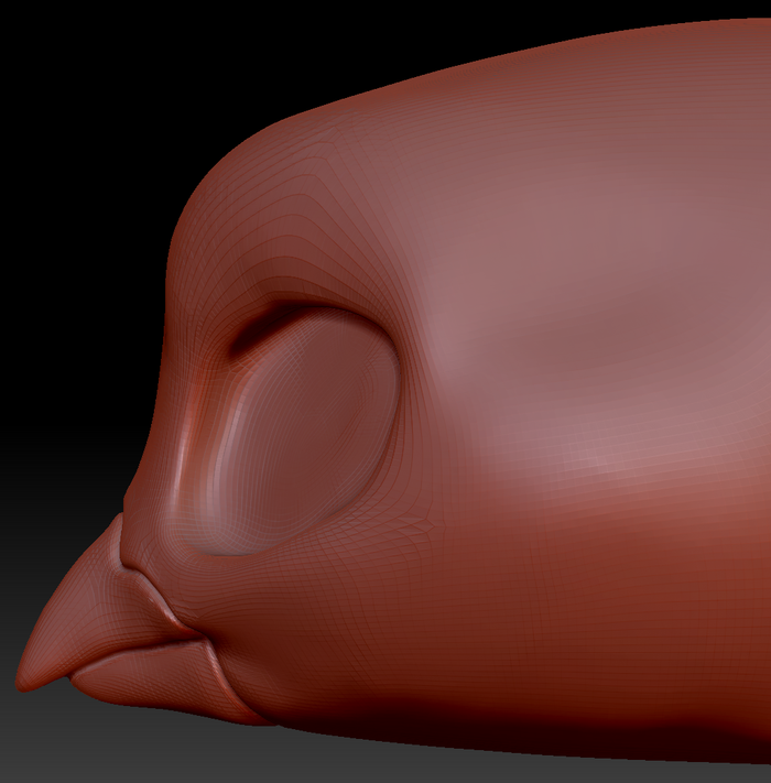 True Kemono Blue Jay Head Base