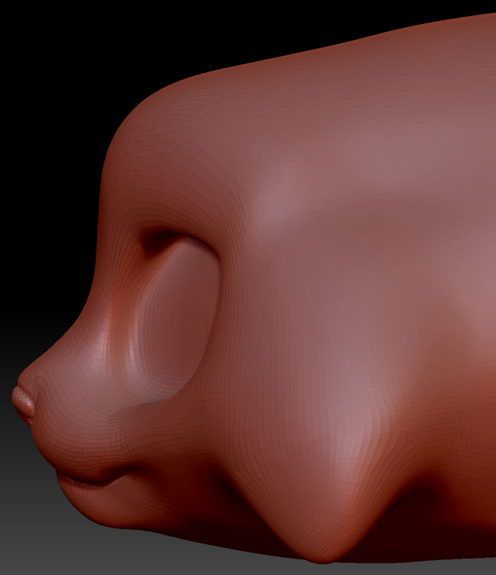 True Kemono Bobcat/Lynx Head Base