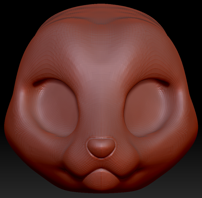 True Kemono Mink Head Base