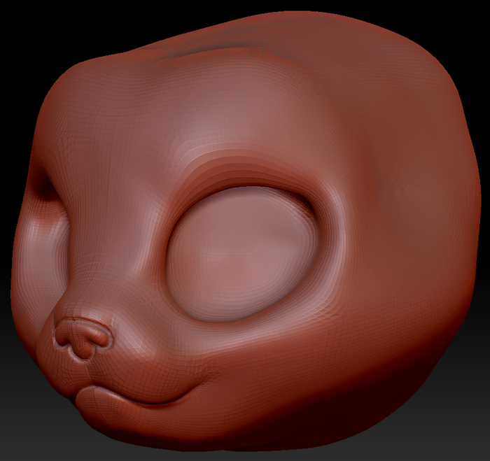 True Kemono Pallas Cat Head Base