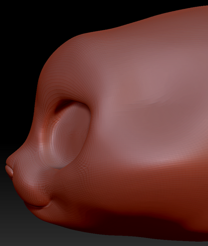 True Kemono Pallas Cat Head Base