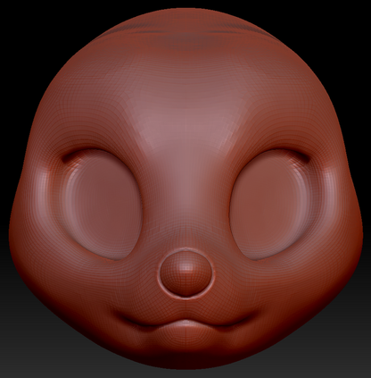 True Kemono Red Panda Head Base