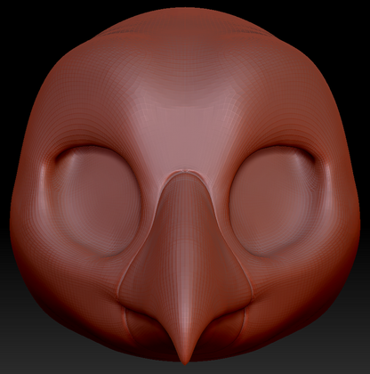 True Kemono Toucan Head Base