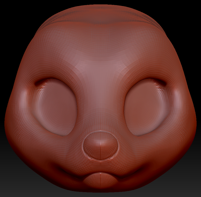 True Kemono Weasel Head Base