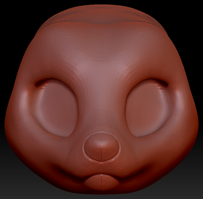 True Kemono Weasel Head Base