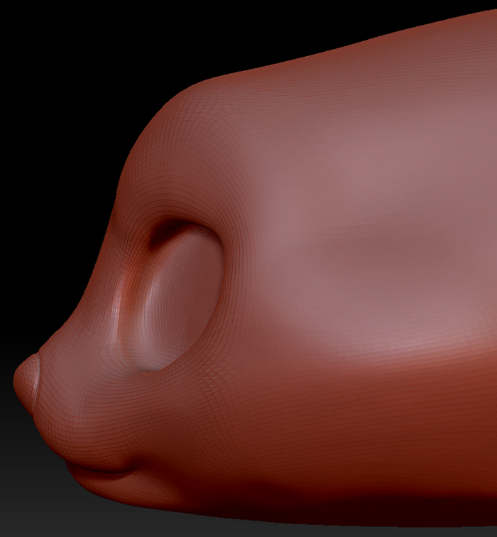 True Kemono Weasel Head Base