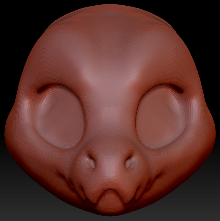 True Kemono Wickerbeast Head Base Variant 1