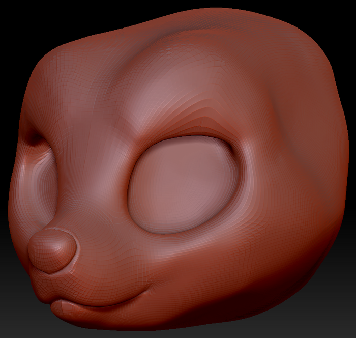 True Kemono Wolf Head Base