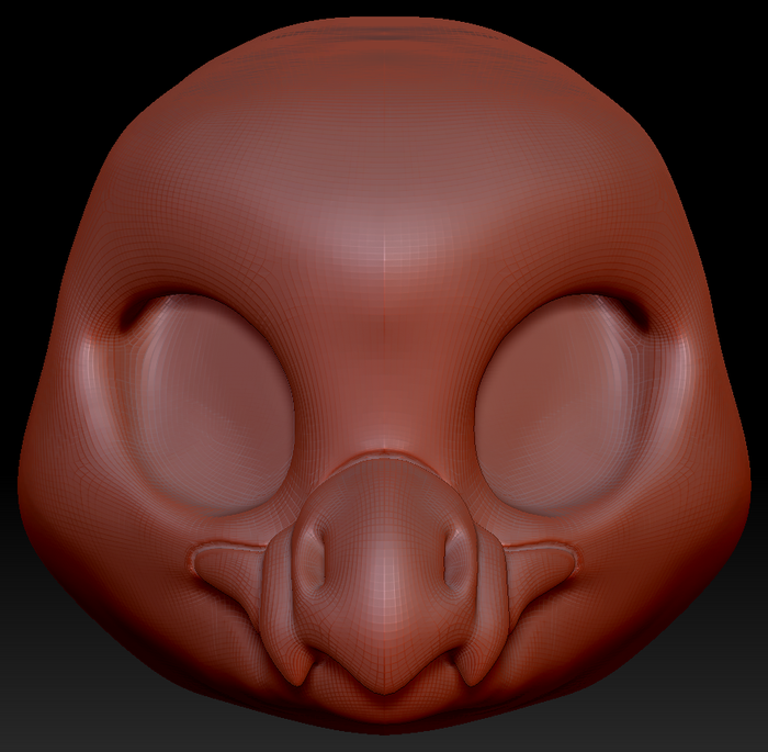 True Kemono Wyvern Head Base