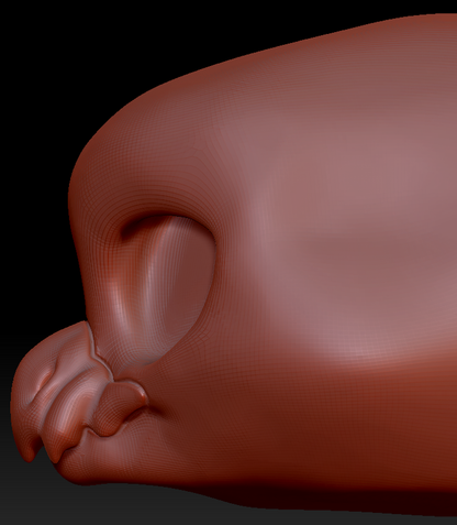 True Kemono Wyvern Head Base