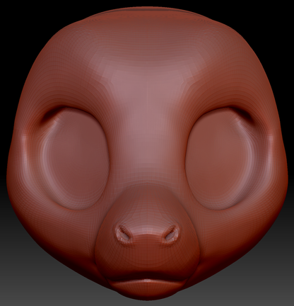 True Kemono Yinglet Head Base