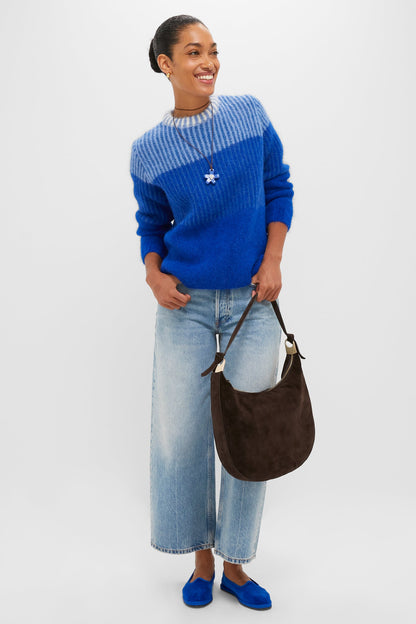 Blue Cocha Sweater