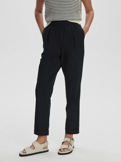 Varley Alana Slim Tapered Cuff Pant 27"-Black