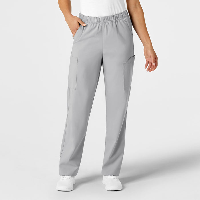 Wink W123 Unisex Multi-Cargo Scrub Pant Grey