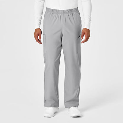 W123 Unisex Multi-Cargo Scrub Pant - Grey