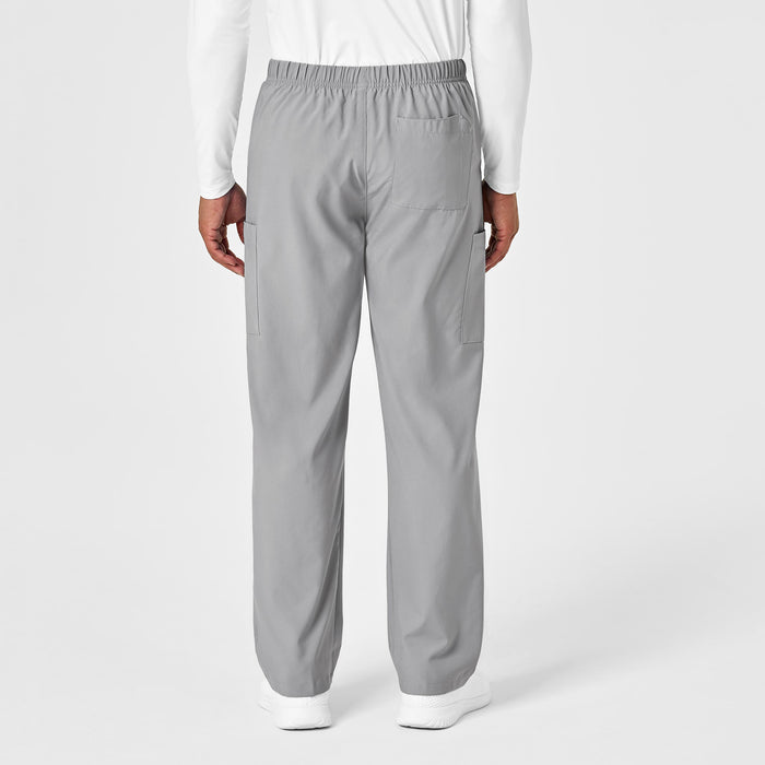 W123 Unisex Multi-Cargo Scrub Pant - Grey