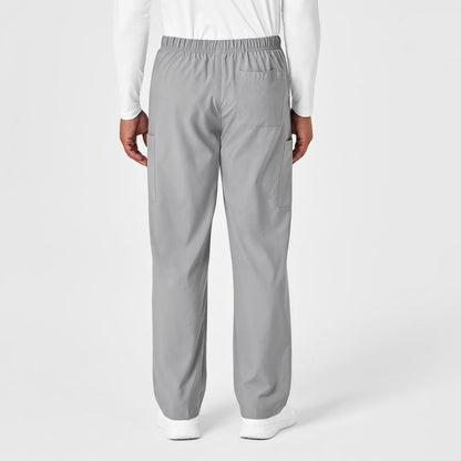W123 Unisex Multi-Cargo Scrub Pant - Grey