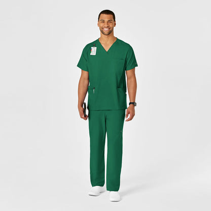 W123 Unisex Multi-Cargo Scrub Pant - Hunter