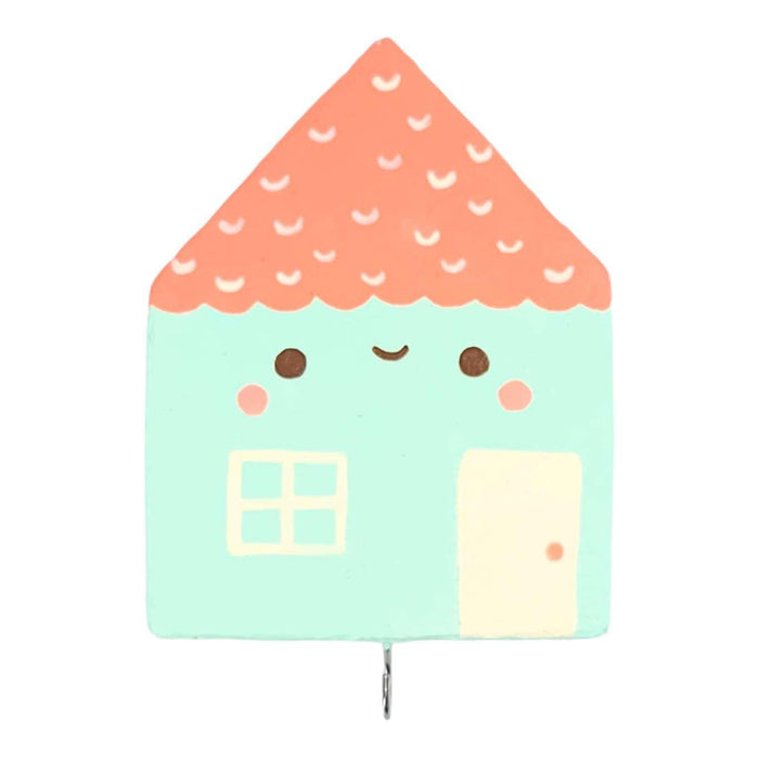 Wall Hook - Paper Mache House by Chet and Dot
