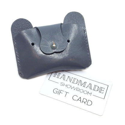 Wallet - Bear Leather (Grey) by The Merchant Studio
