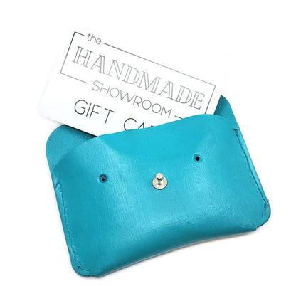 Wallet - Bear Leather (Teal) by The Merchant Studio