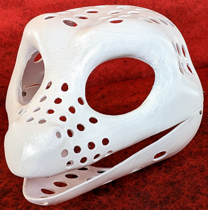 Western Kemono Anole Lizard Static Jaw Head Base