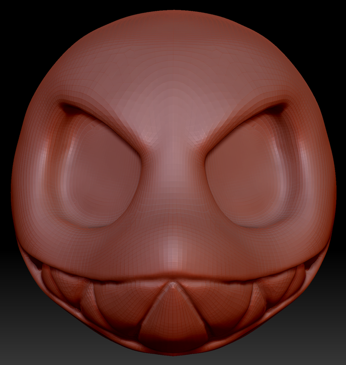 Western Kemono Basic Toothy Head Base Variant 1