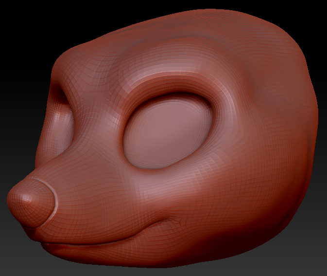 Western Kemono Borzoi Head Base