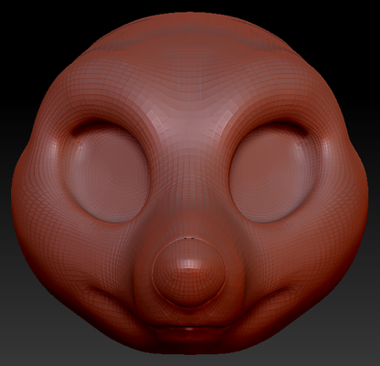 Western Kemono Borzoi Head Base