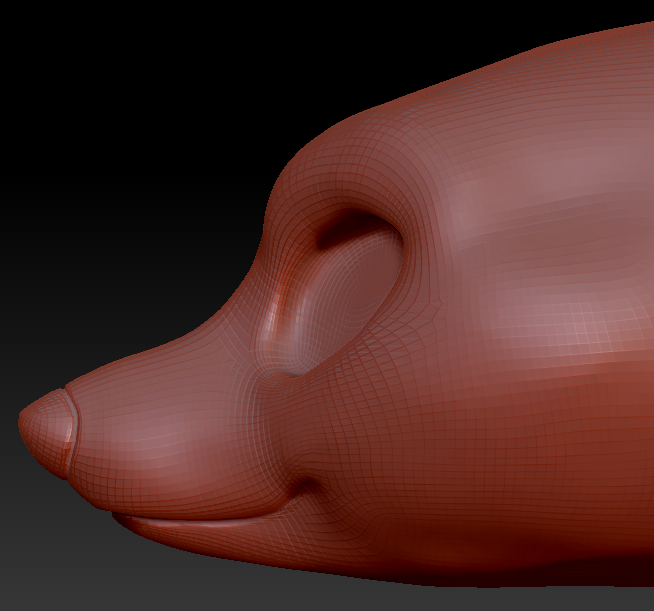 Western Kemono Borzoi Head Base