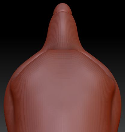 Western Kemono Borzoi Head Base