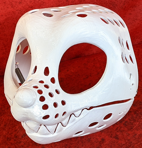 Western Kemono Canine Head Base Variant 3