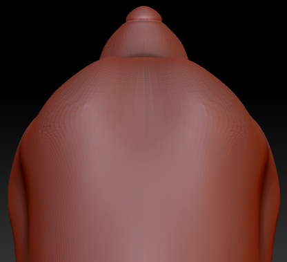Western Kemono Canine Head Base Variant 4