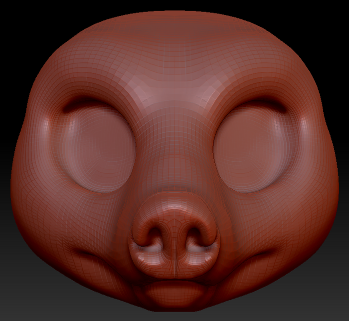 Western Kemono Coatimundi Head Base