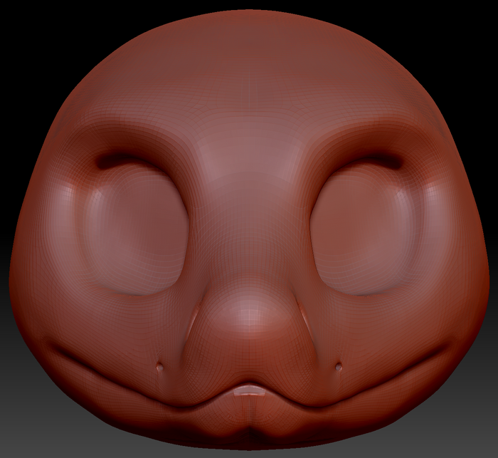 Western Kemono Eastern Diamondback Rattlesnake Head Base