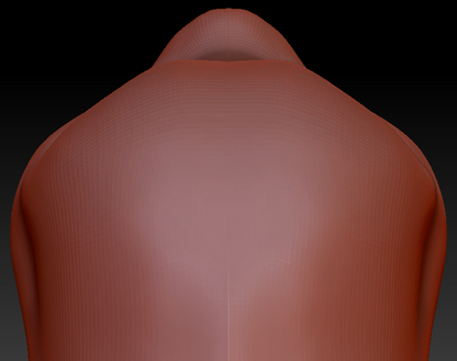 Western Kemono Feline Static Jaw Head Base Variant 2
