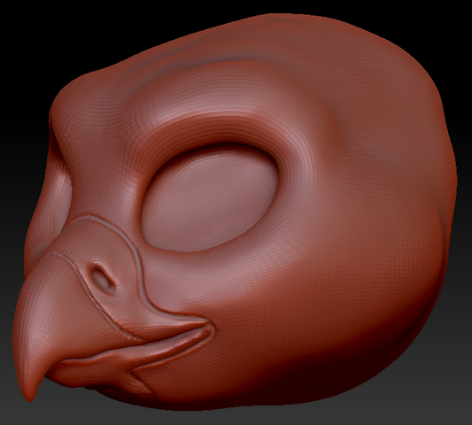 Western Kemono Gryphon/Eagle Head Base Variant 1