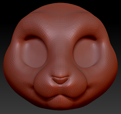 Western Kemono Ili Pika Head Base