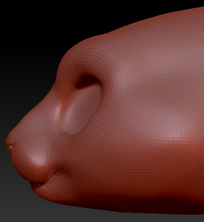 Western Kemono Ili Pika Head Base