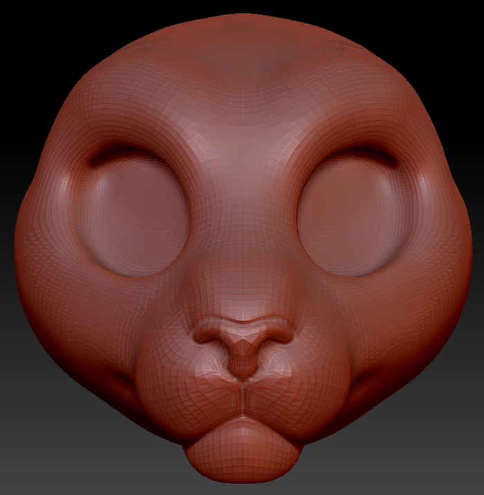 Western Kemono Lion Head Base